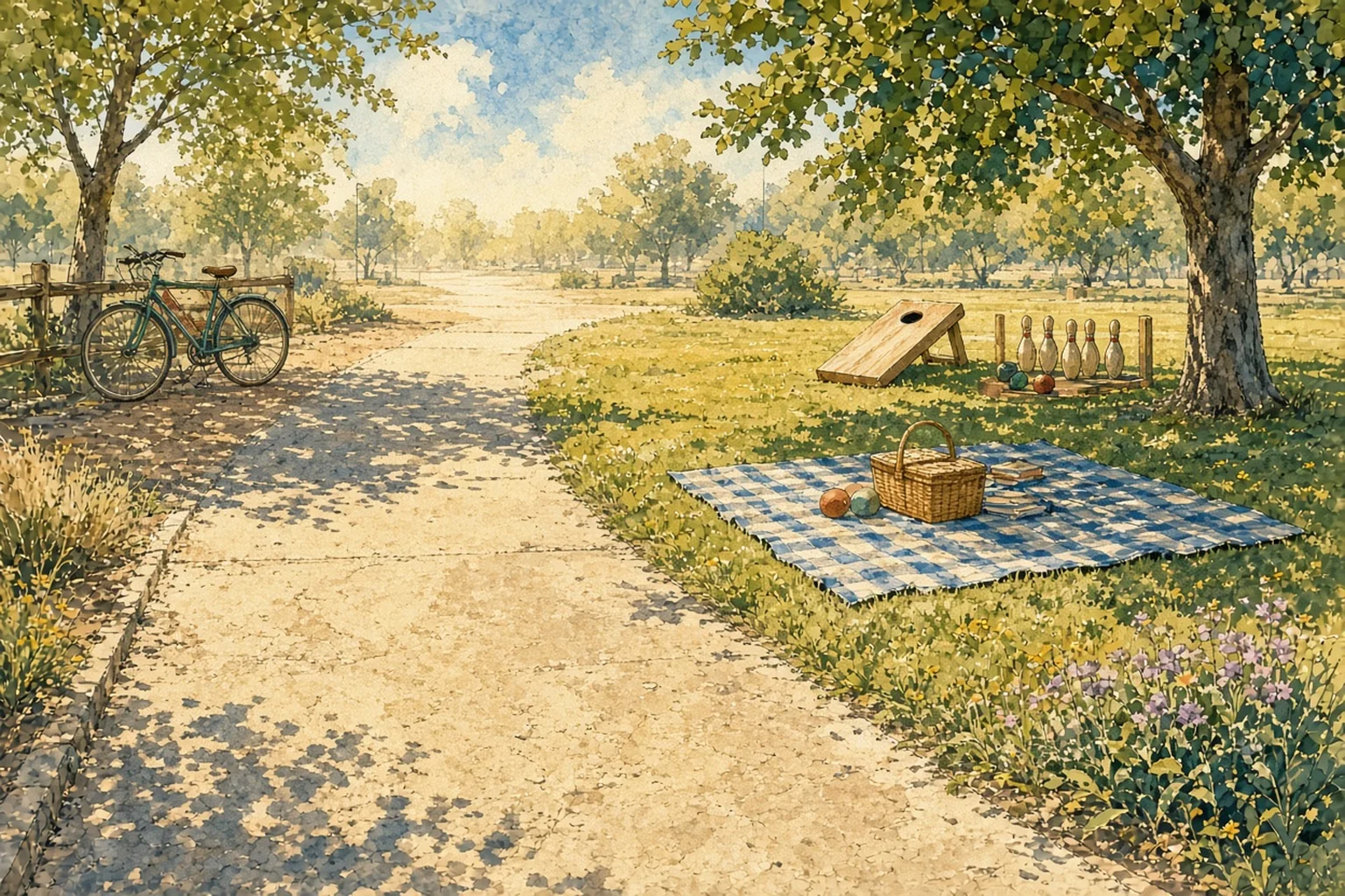 AI-generated illustration for Baby Rhyme and Playtime; not a photograph of this event or location