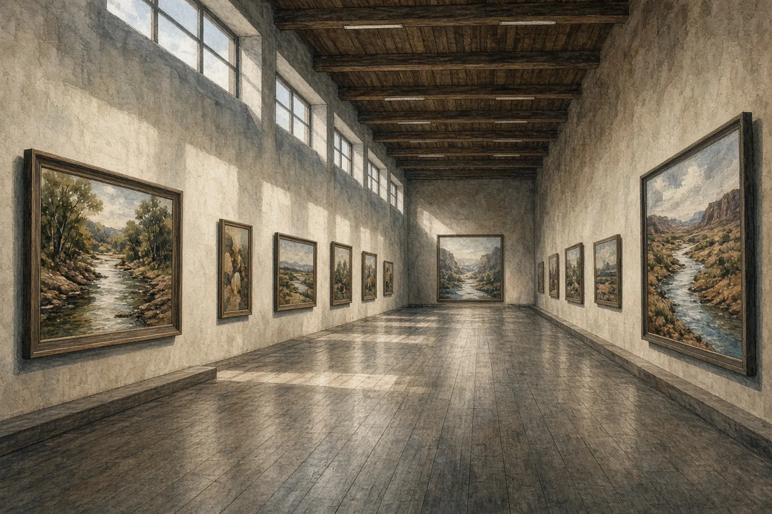 AI-generated illustration for River’s Edge; not a photograph of this event or location