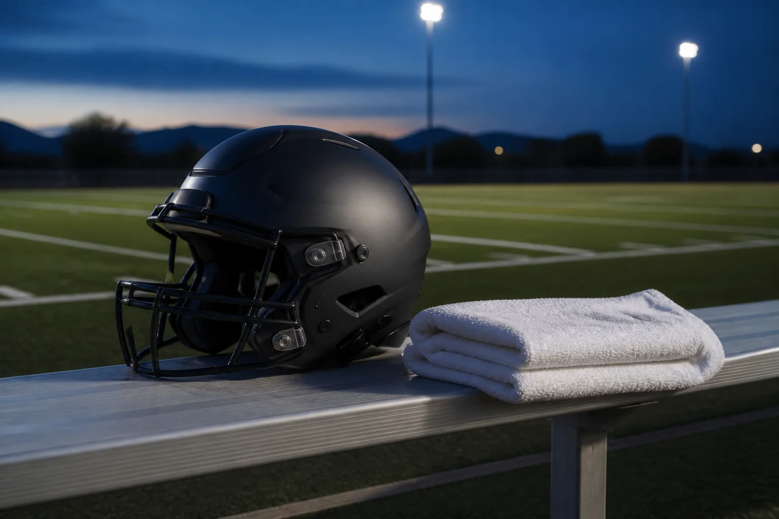 AI-generated illustration for Desert Vista vs Sandra Day O'Connor — Varsity Football; not a photograph of this event or location