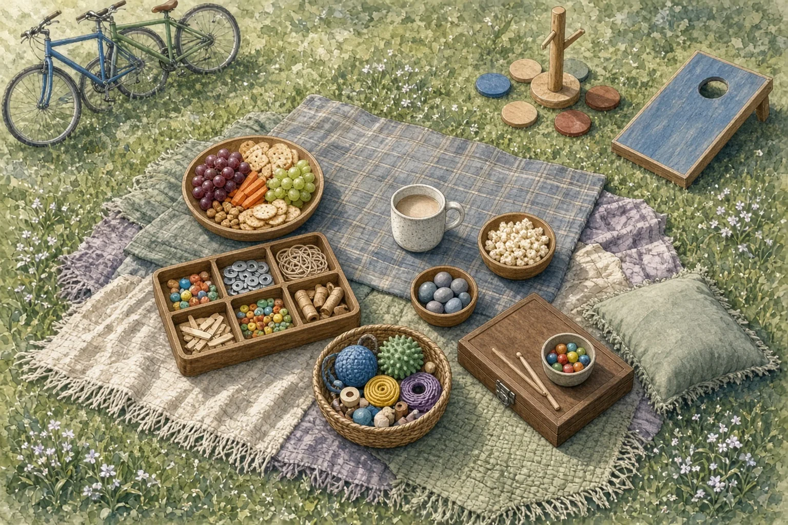 AI-generated illustration for Teen Crafternoon Hangout; not a photograph of this event or location
