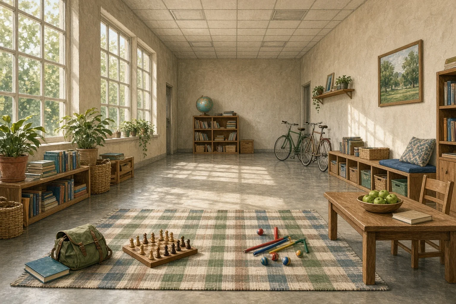 AI-generated illustration for Homework Help; not a photograph of this event or location