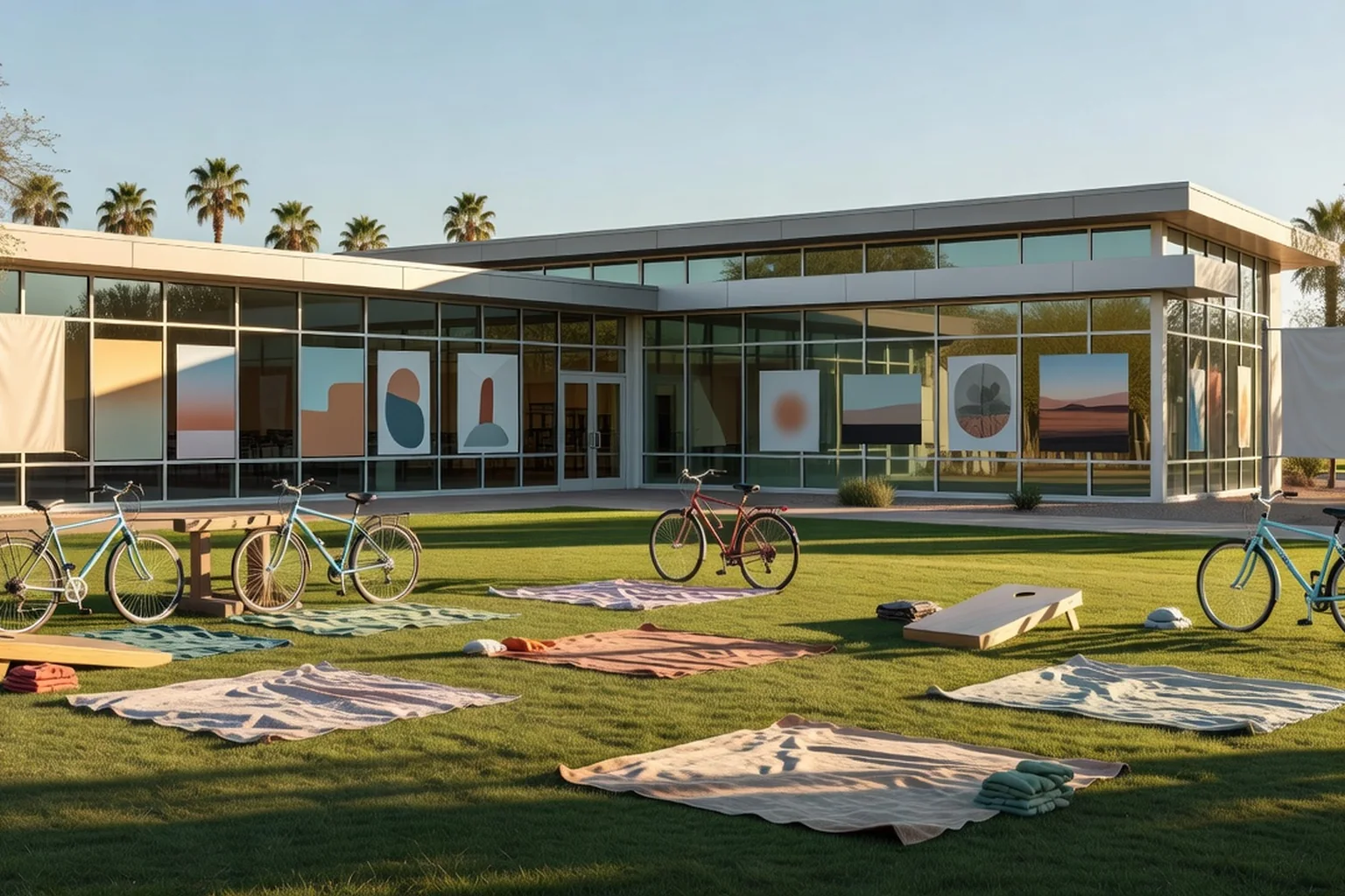 AI-generated image of the setting for DVFRC Storytime Outreach: FBL
