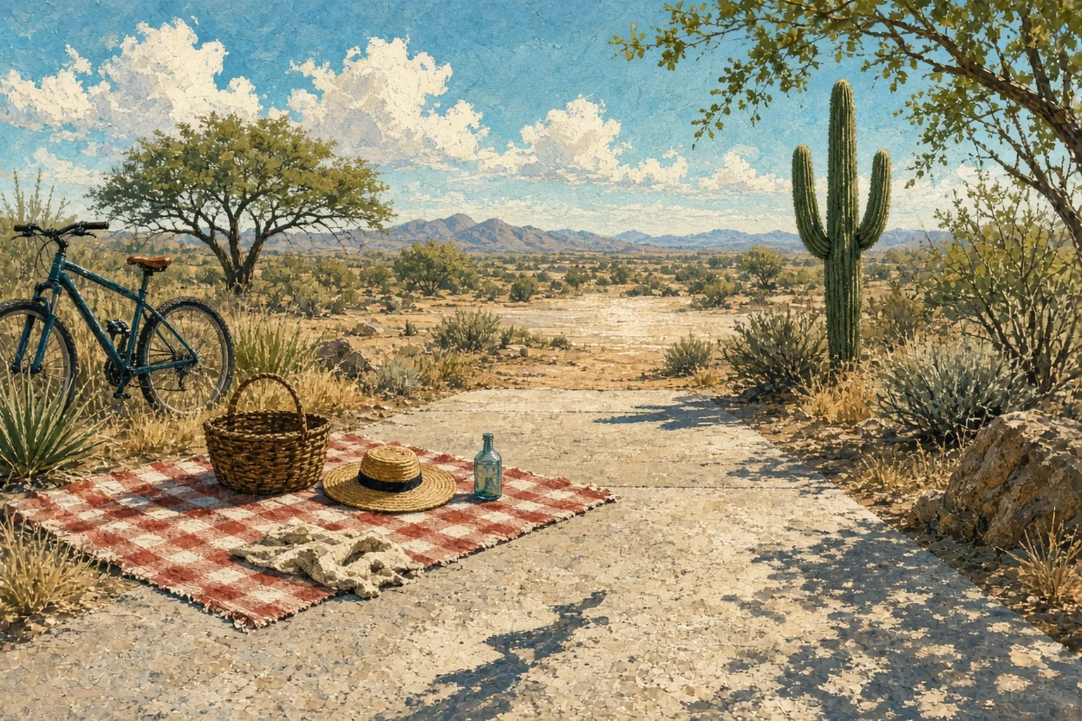 AI-generated illustration for Scorpion Hike (Registration Required, Limit 25 Participants); not a photograph of this event or location