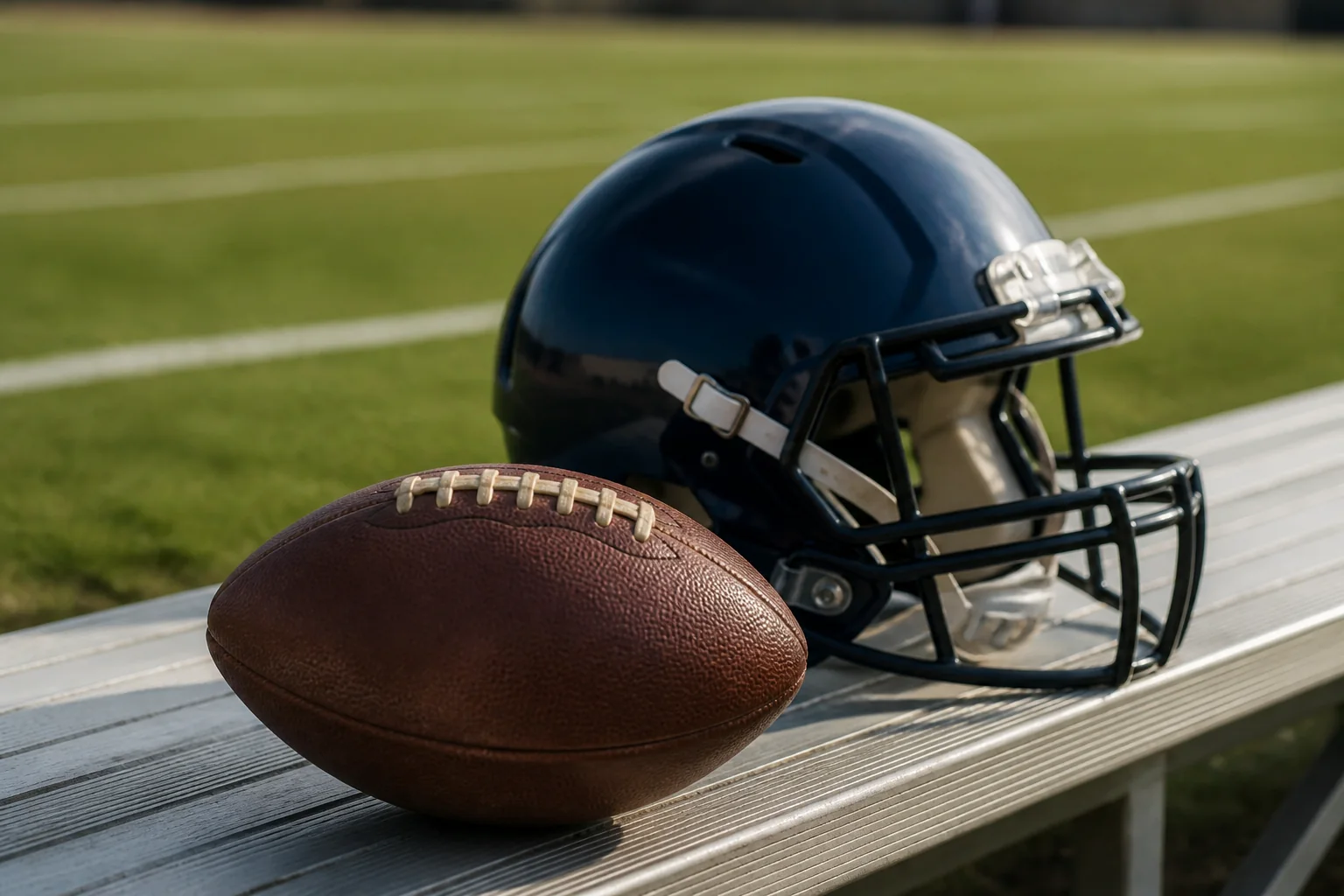 AI-generated illustration for Cicero Prep / North Phx Prep vs Mogollon — Varsity Football - 8 man; not a photograph of this event or location