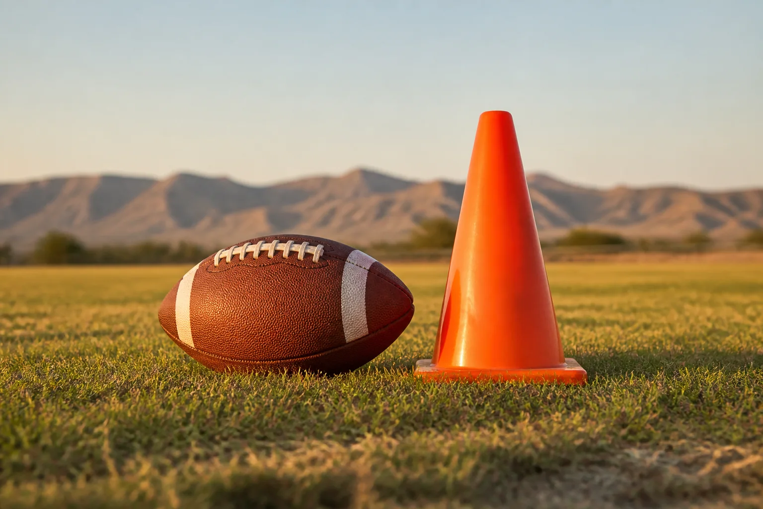 AI-generated illustration for Fort Thomas vs Duncan — Varsity Football - 8 man; not a photograph of this event or location