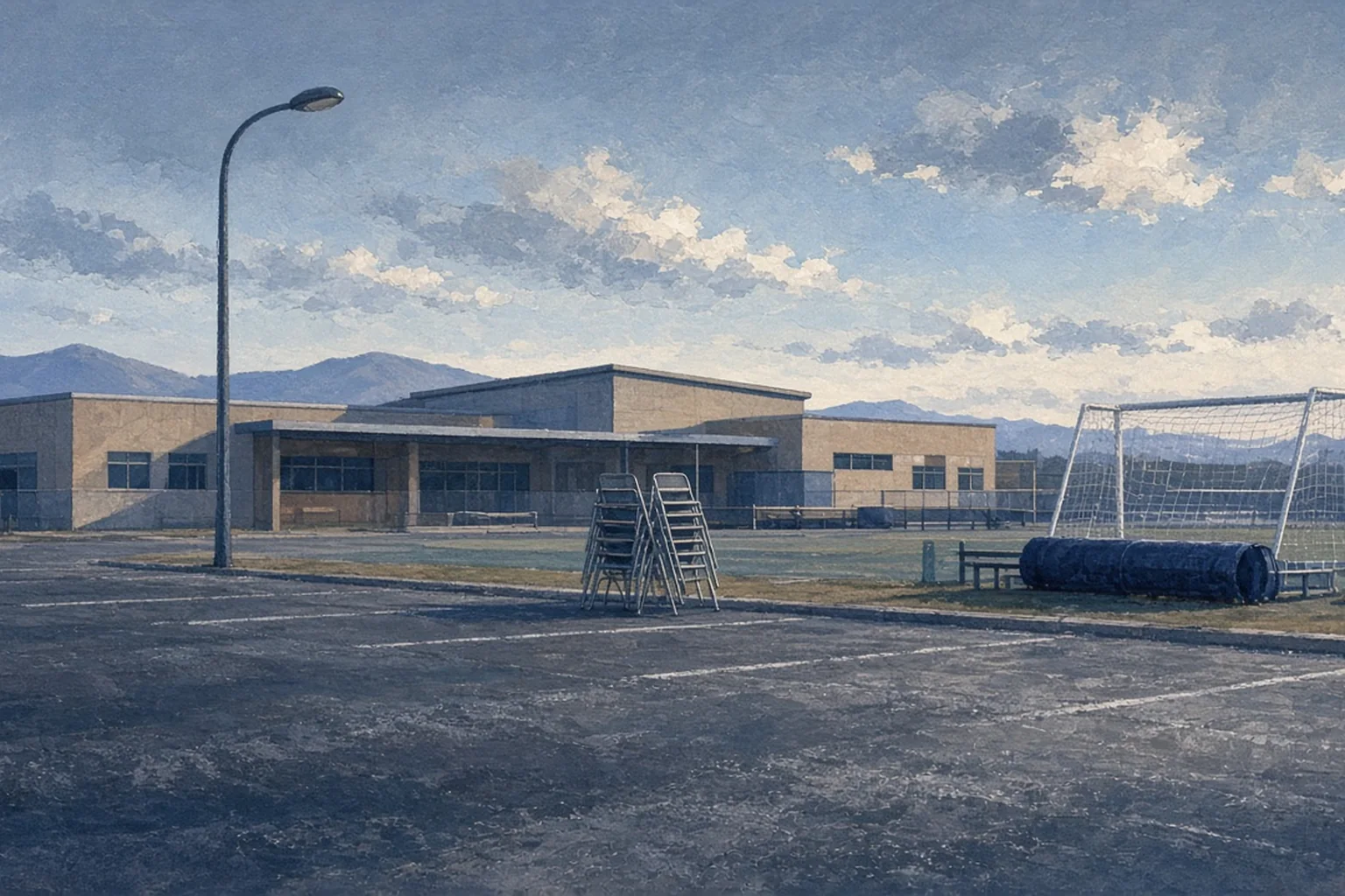 AI-generated illustration for Thunderbird vs Greenway — Varsity Football; not a photograph of this event or location