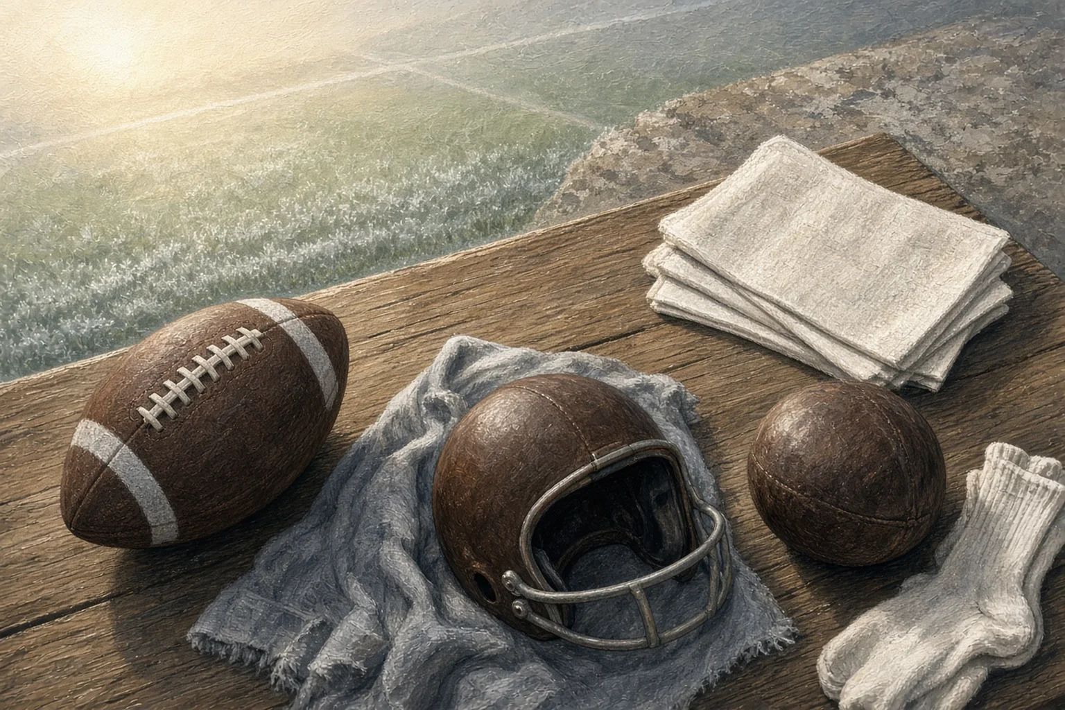 AI-generated illustration for Perry vs Cactus Canyon — Varsity Football; not a photograph of this event or location