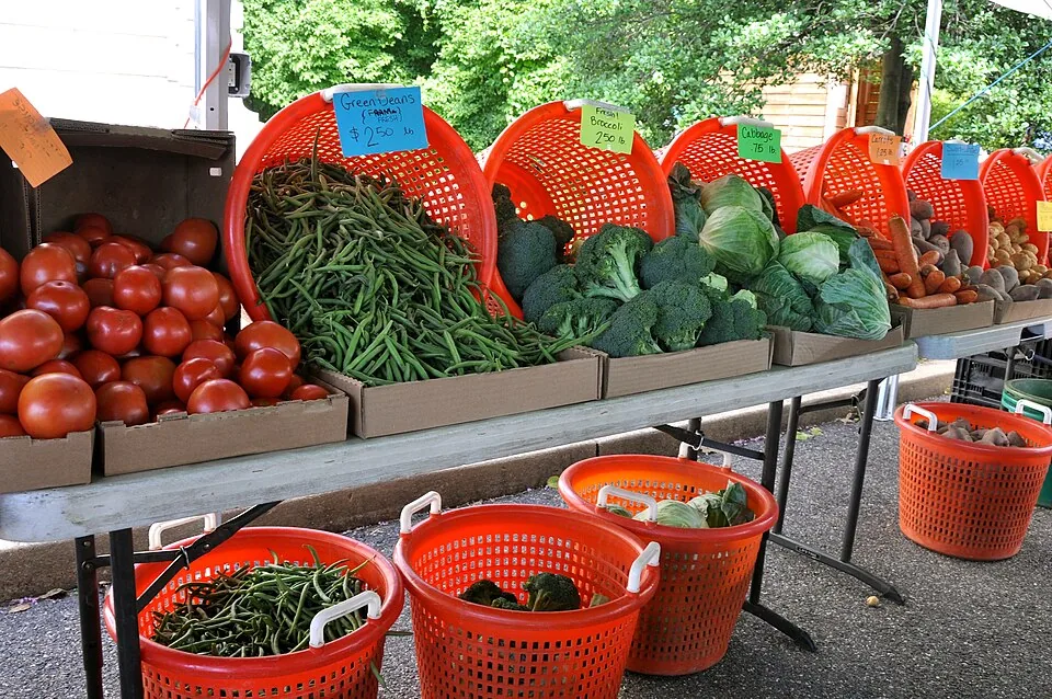 Produce at the USDA Farmers Market for Rillito Park Farmers Market in Tucson