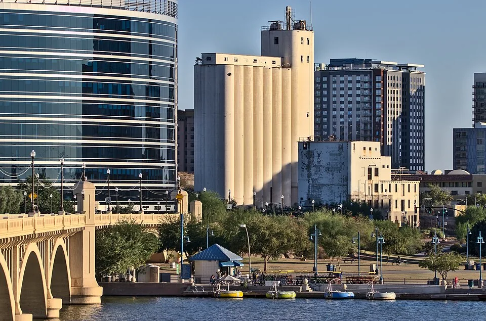 Historic Hayden Flour Mill near the Tempe event district