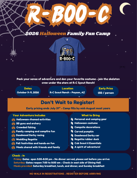 Original organizer flyer; check current registration status and pricing on the official source.