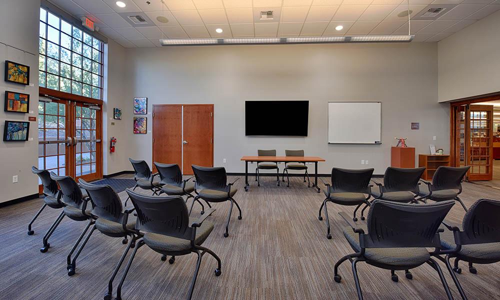Desert Foothills Library Coates Room; official venue photo, not a photo of this event